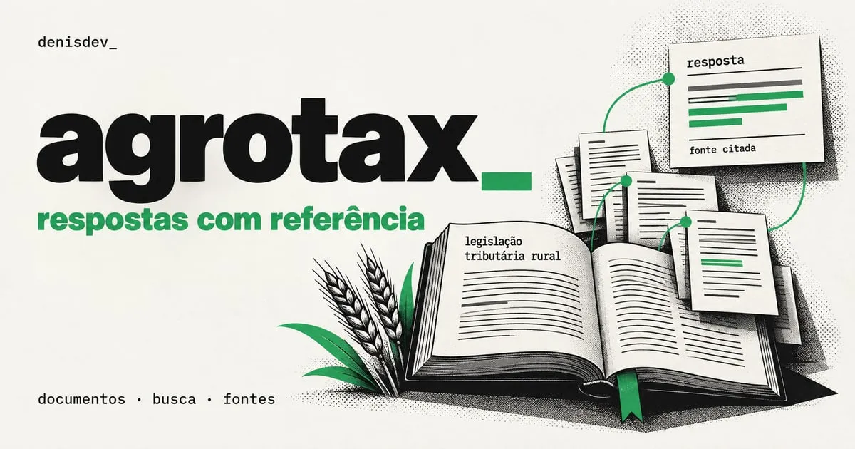 Capa ilustrada de AgroTax