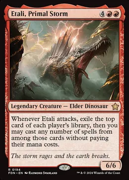 カード:「Etali, Tormenta Primordial」