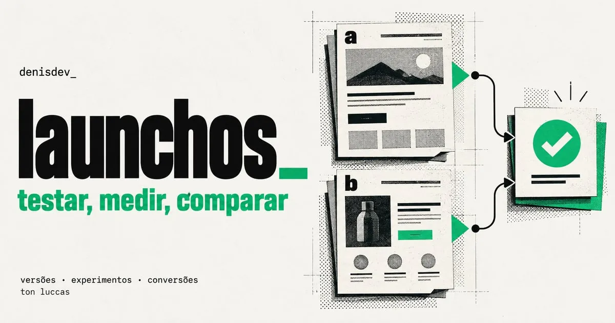 Capa ilustrada de LaunchOS · Ton Luccas
