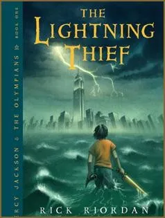Capa de Percy Jackson e os Olimpianos