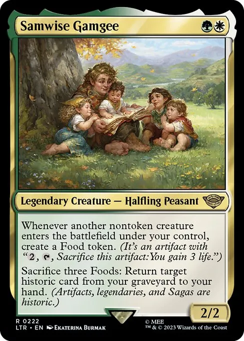 統率者カード:「Samwise Gamgi」
