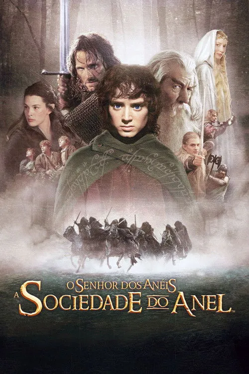 Capa de O Senhor dos Anéis: A Sociedade do Anel