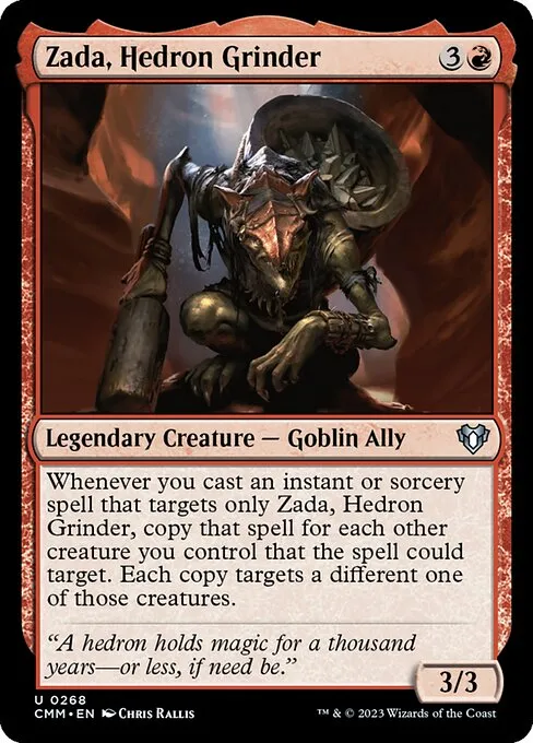 統率者カード:「Zada, Moedora de Edros」